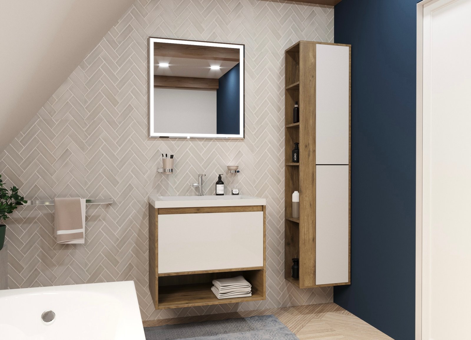 Մոնակո վուդ պահարան (աջ)